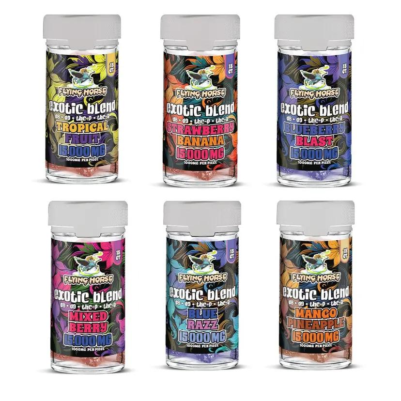 FLYING HORSE | EXOTIC BLEND | 15000 MG | 15 CT | JAR product image